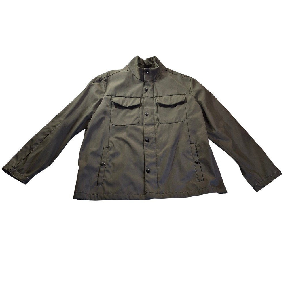 Banana Republic Field Jacket 429761 Mens XL Olive Green Utility Heritage Preppy